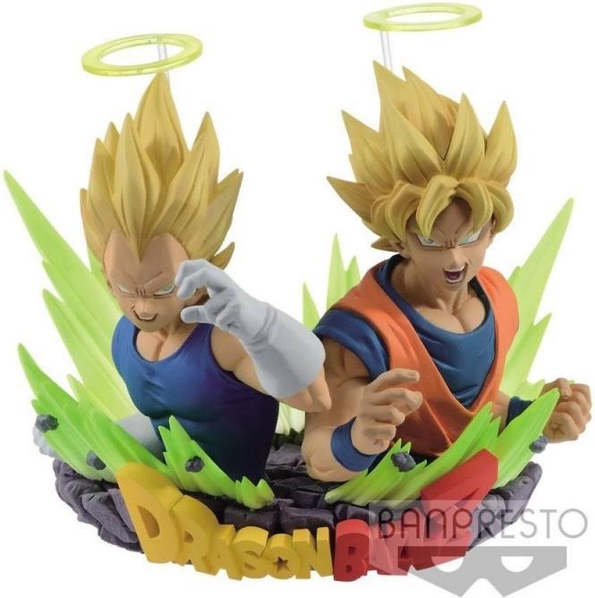 DRAGON BALL Z - Figurine GOGETA VOL2/2 - BASE SSGoku & SSVegeta