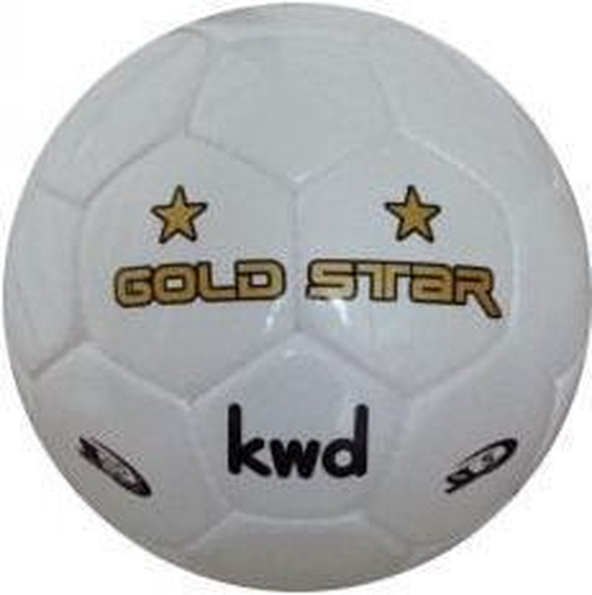 KWD Gold Star Voetbal - Wit - Maat 5