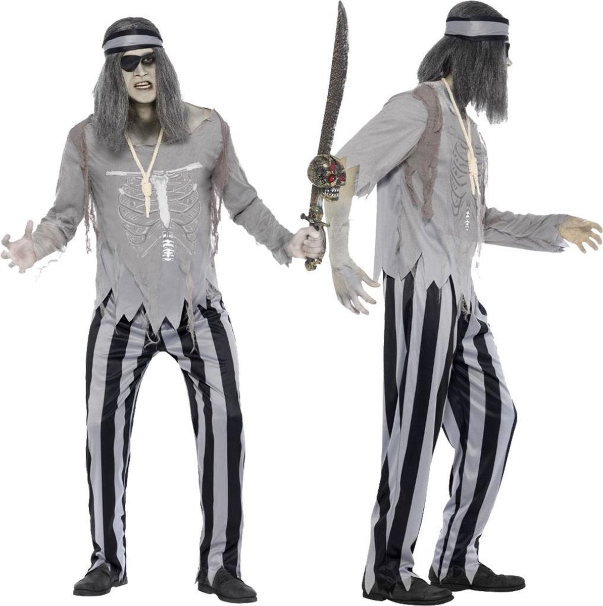Dressing Up & Costumes | Costumes - Halloween - Ghost Ship Pirate Shipmate Costu