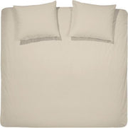 Dekbedovertrekset katoen 260 x 200/220 (08) silver sand uni Damai
