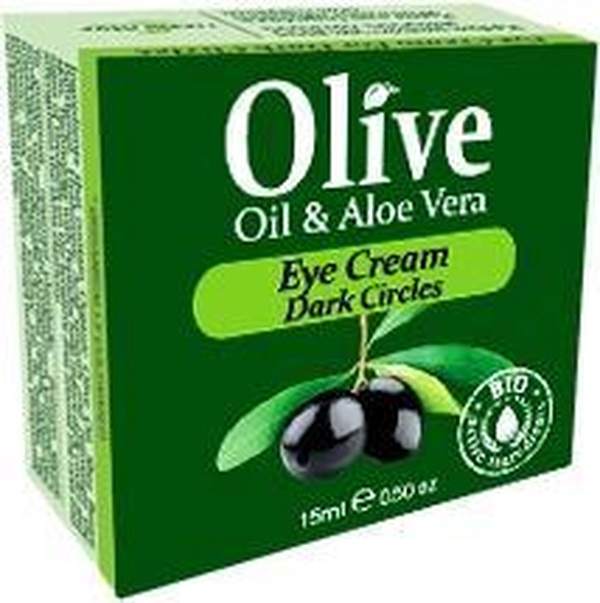 HerbOlive Oog Crème tegen Donkere Cirkels *Olijfolie & Aloe Vera* 15ml