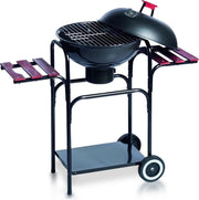 MaxxGarden Houtskool Barbecue - Rond op onderstel - 100 x 80cm