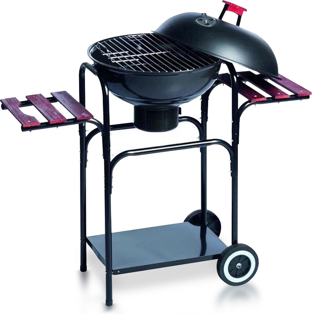 MaxxGarden Houtskool Barbecue - Rond op onderstel - 100 x 80cm