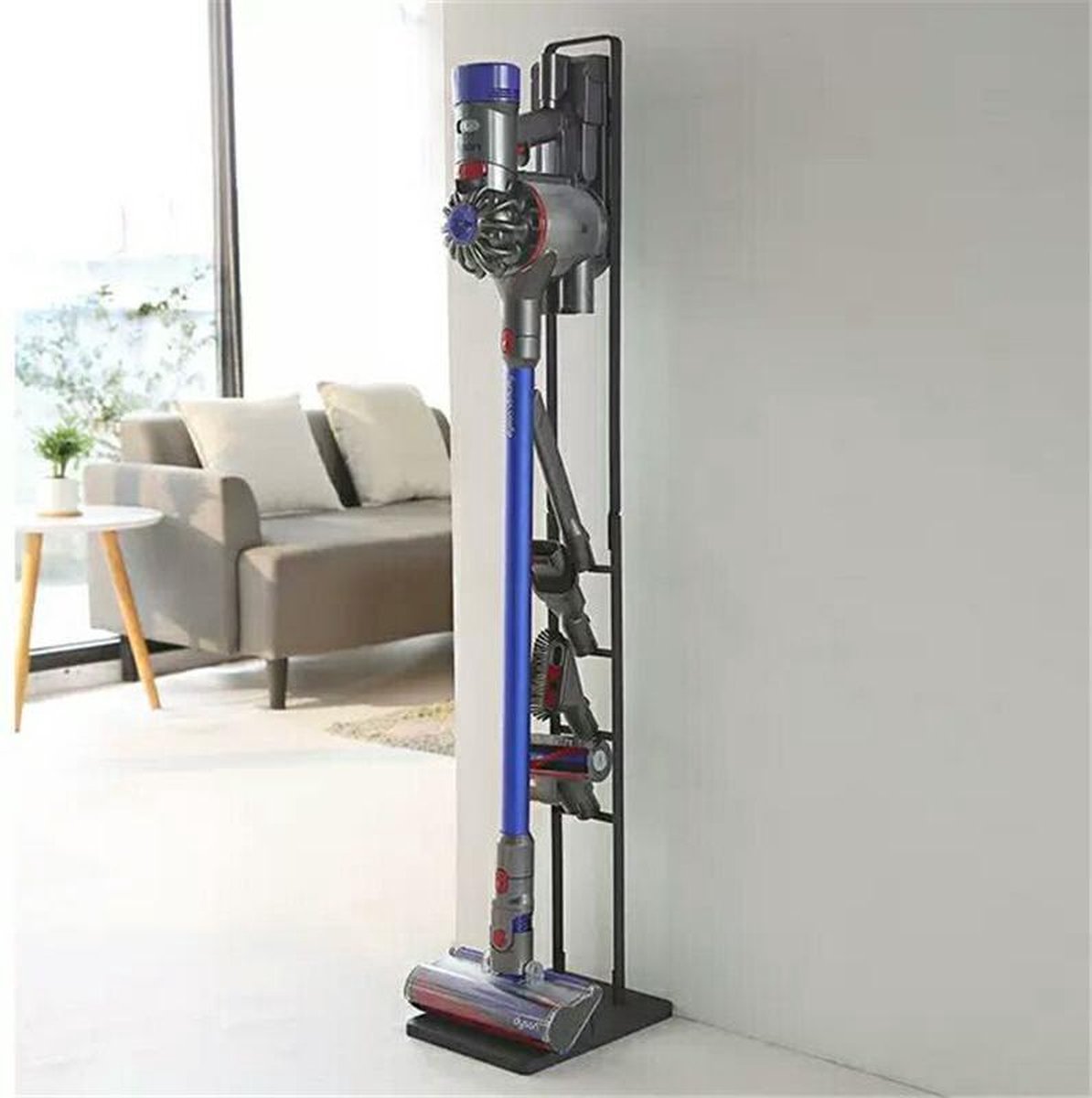 TDR - Stofzuiger Opbergrek - Dyson V6 V7 V8 V10 V11-zwart
