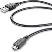 Cellularline Micro-USB - USB A 1m M/M USB-kabel 1