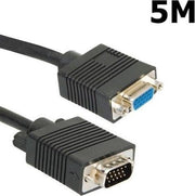 5 Meter VGA Verleng Kabel Male naar Female