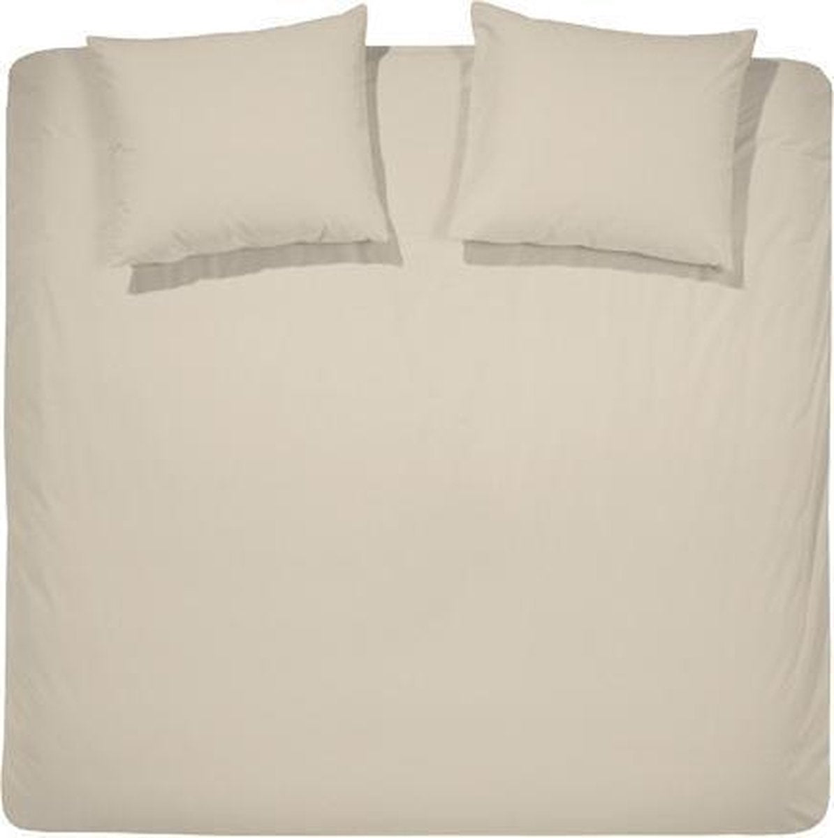 Dekbedovertrekset katoen 240 x 200/220 (08) silver sand uni Damai