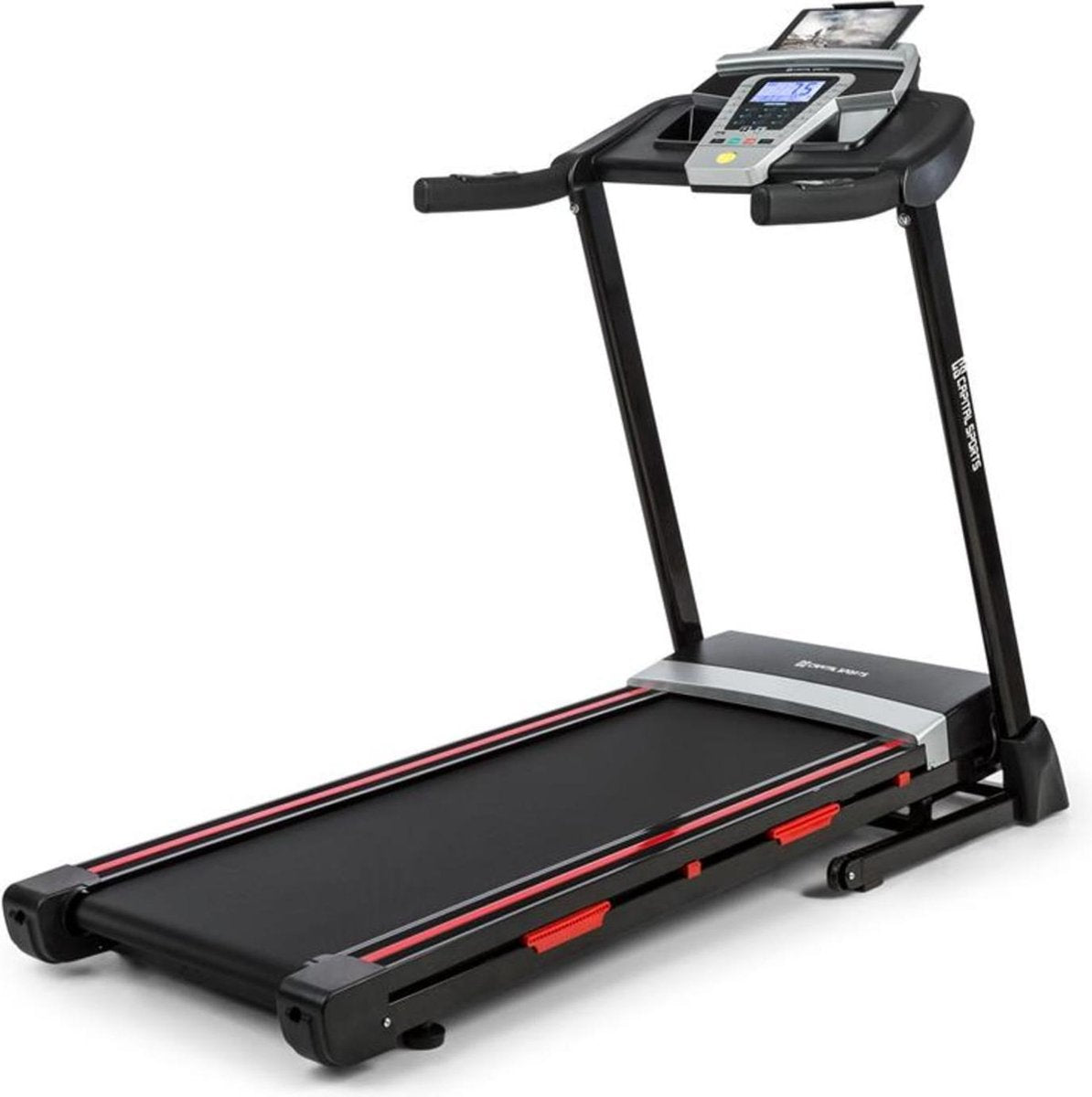CAPITAL SPORTS Pacemaker F80 loopband  - tot 14km/h -  4P-AntiShock Suspension - USB - trainingscomputer