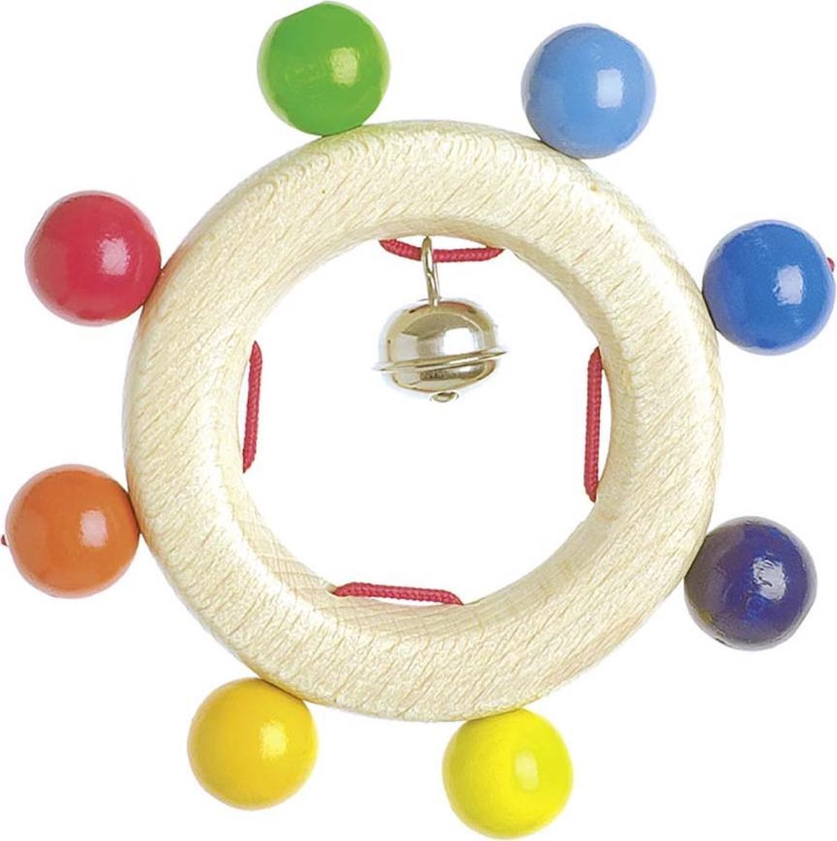 Heimess Bijtring rond regenboogparels 11