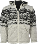 Pure Wool Herenvest WJK-1301 Ecru - ecru - M