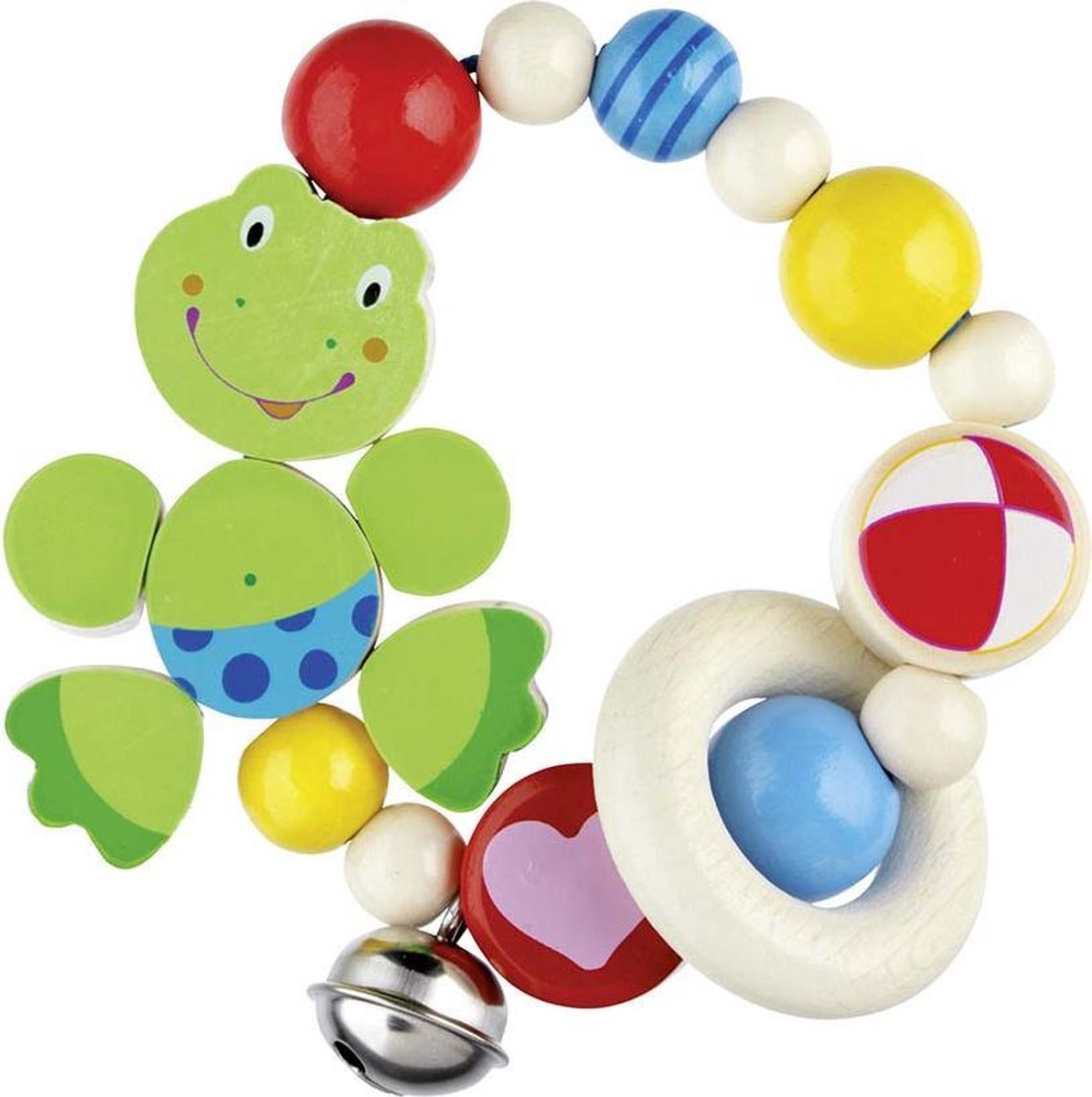 Grijpring Kikker (elastisch)