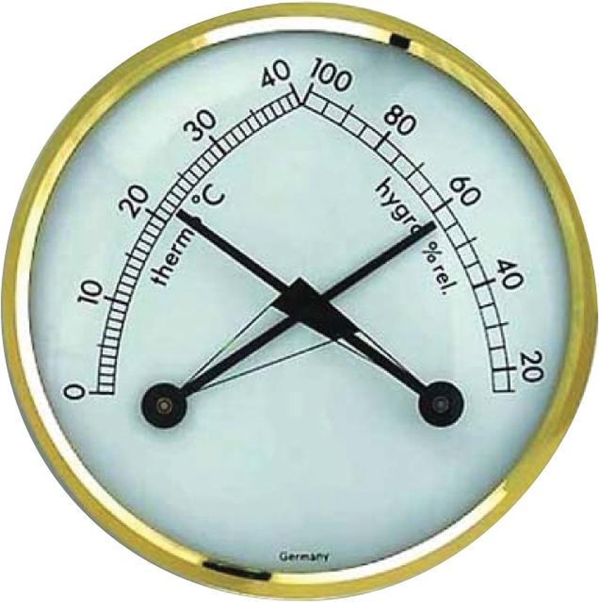 Thermo/hygro meter 70 mm diam