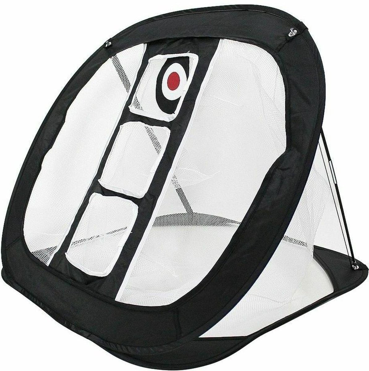 Firsttee - Chippingnet - 3 gaten - GRATIS Opbergtas - Hoogwaardig KWALITEIT - Golf net - Oefennet - Chipping - Golf accessoires - Cadeau - Golftrainingsmateriaal - Golfballen - Golfnetten - Golfnet voor in de tuin - Swing - Training - Sport - Trainer