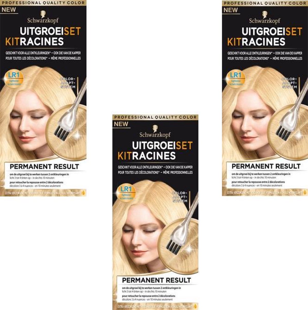 Schwartzkopf Uitgroeiset LR1 Lightener - Voordeelpakket