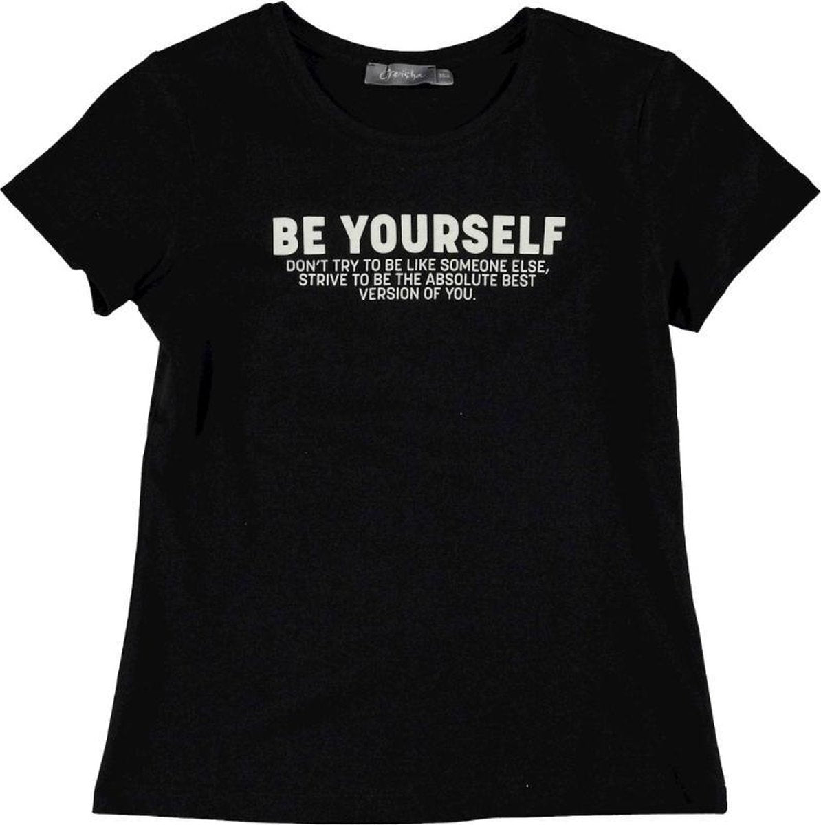 GEISHA T-shirt meisje black maat 128