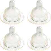 Difrax Flessenspeen - Wide - Maat Large - 4 stuks