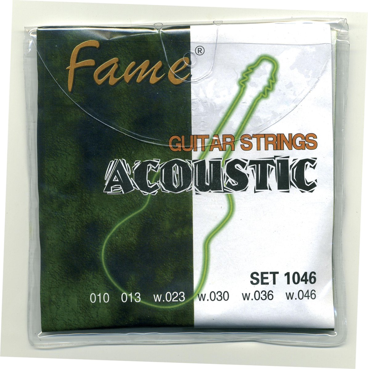 Snaren voor akoestische gitaren - Fame A-Git.snaren 10-46 Bronze