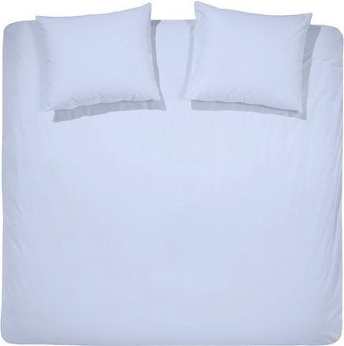 Dekbedovertrekset katoen 200 x 200/220 (47) skyblue uni Damai