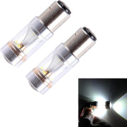 2 STKS 1157 / BAY15D 30 W 2300 LM 5000 K Wit Licht 6 LED CREE Canbus Auto Remlicht Lamp