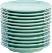 Lite-Body Hermes gebaksbordjes - Set van 12 stuks - 16 cm - Turquoise