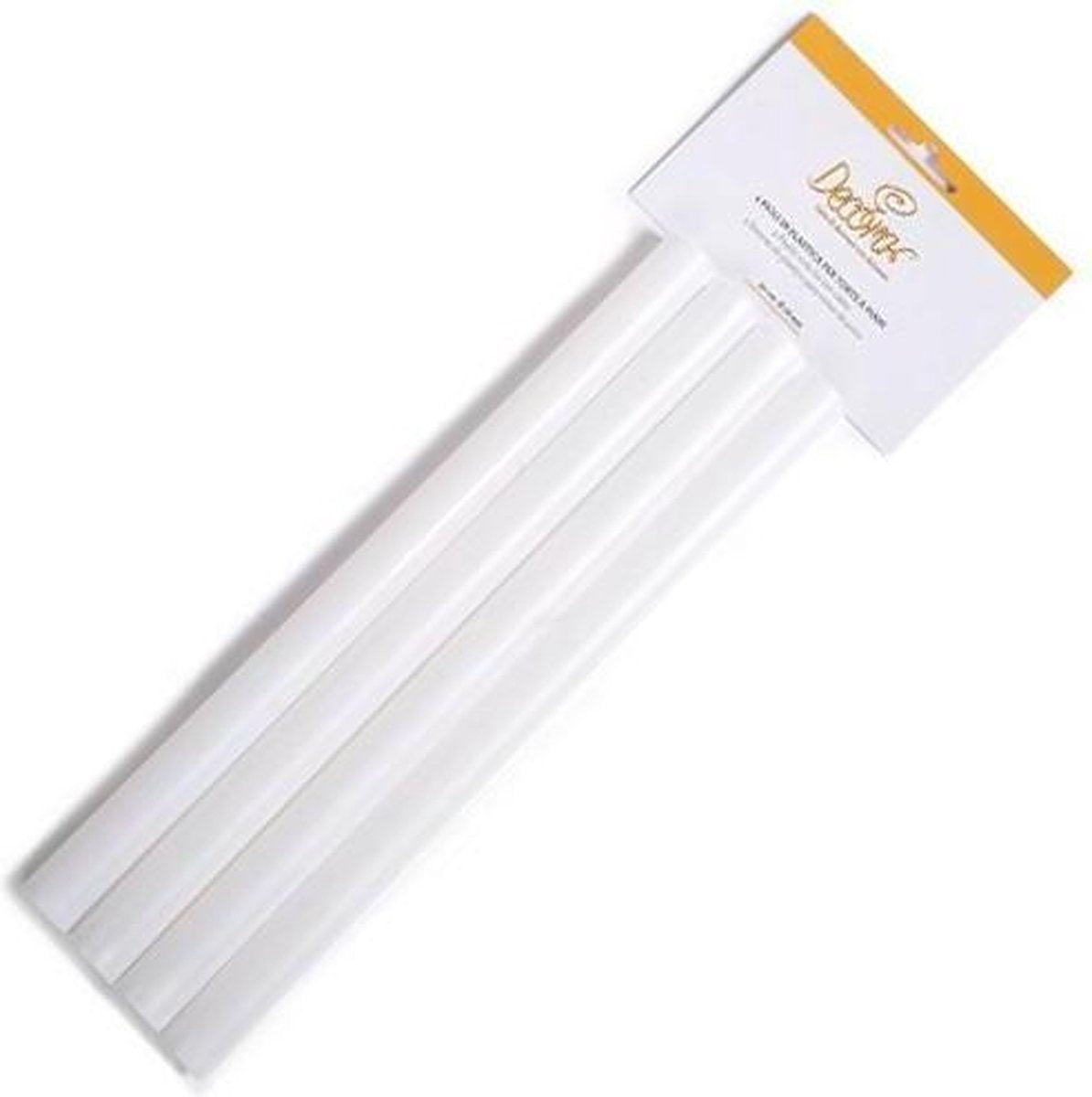 Set van 4 plastic dowel rods / plugstangen - 18mm - Decora