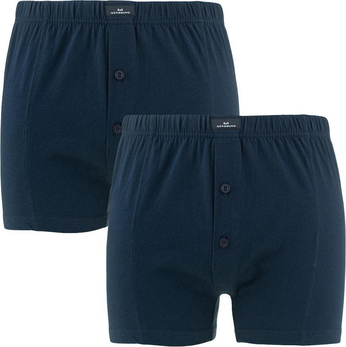 Götzburg 2P wijde boxers blauw - L