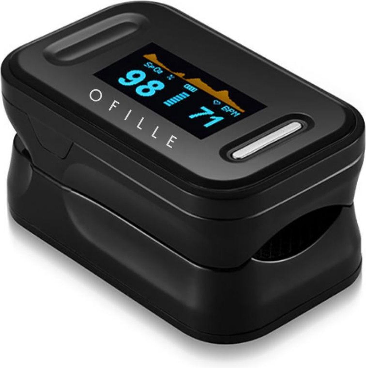 Ofille Saturatiemeter - Oximeter - Zuurstofmeter - Hartslagmeter