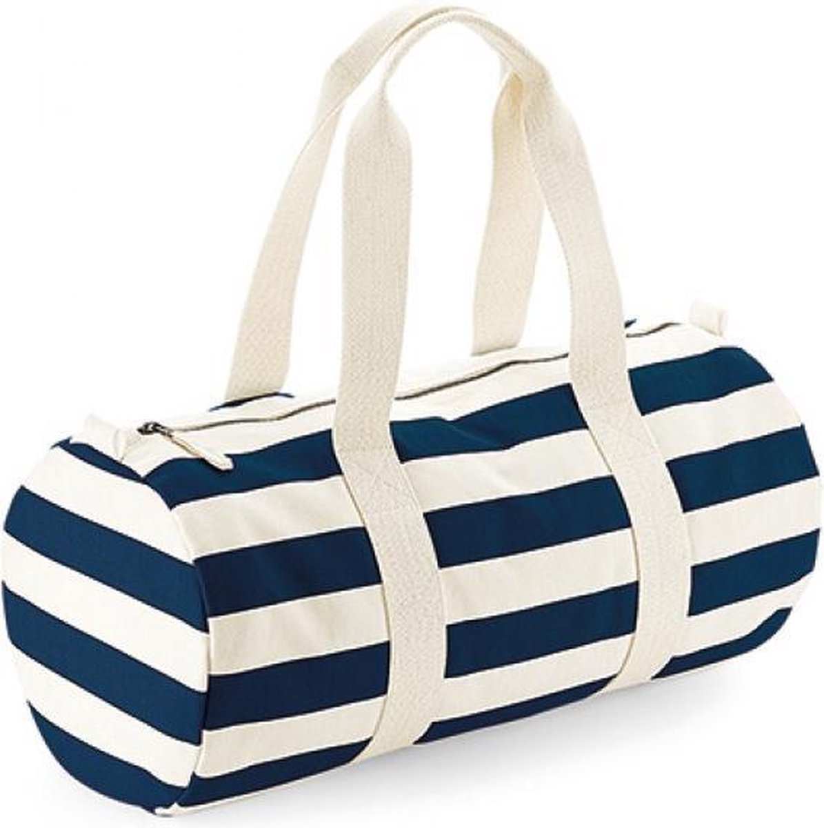 Nautical Barrel Bag (Donker Blauw)
