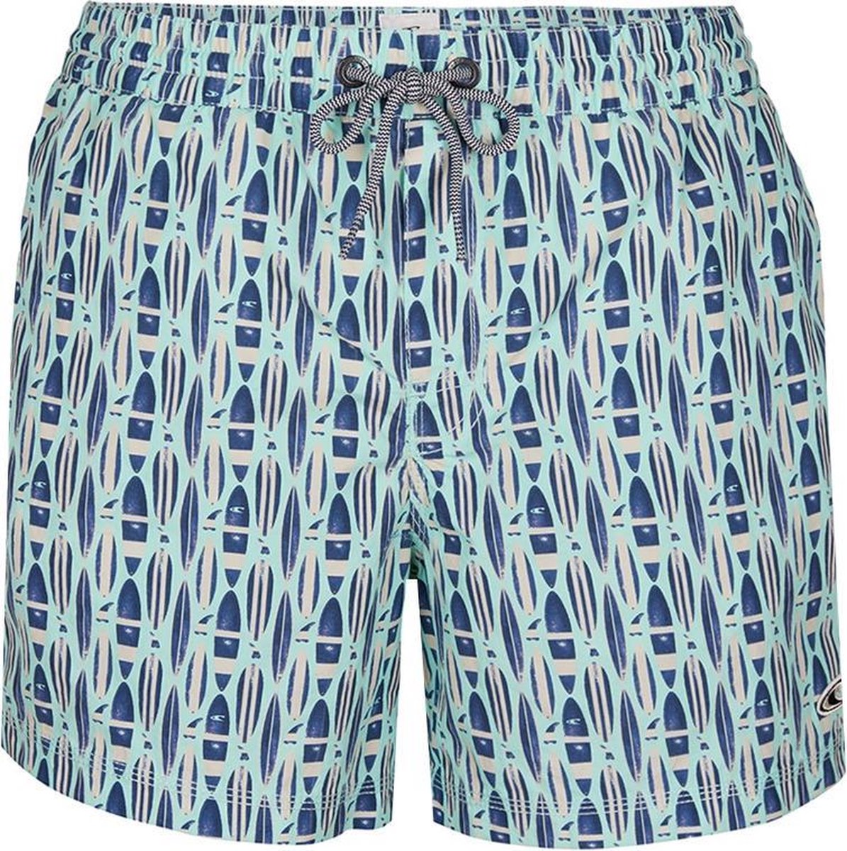 O'Neill surf print boardshort blauw - L
