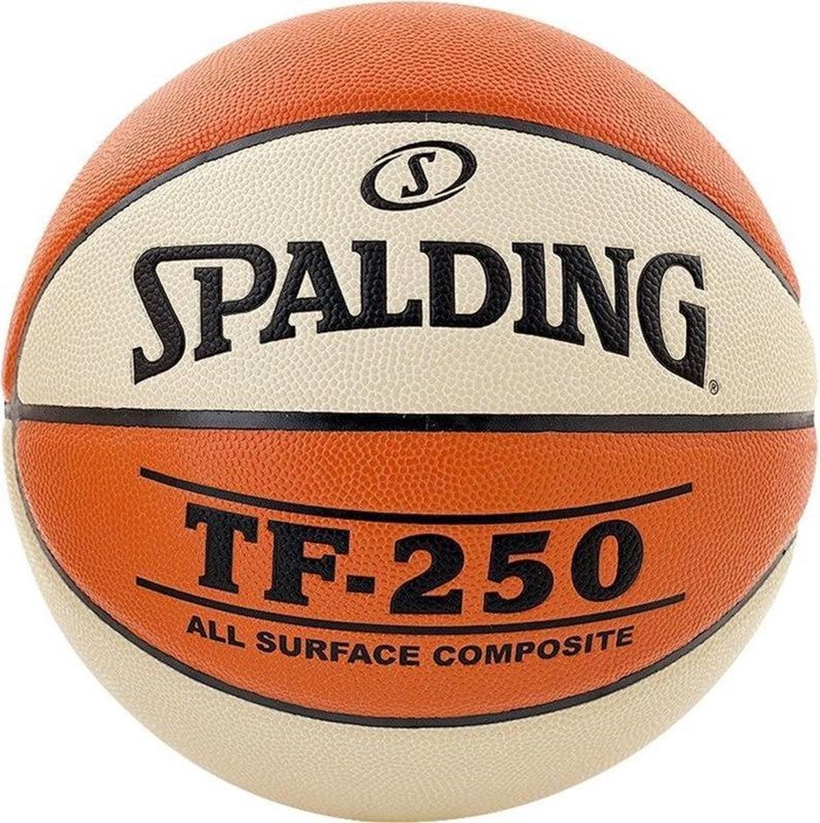 Spalding Tf 250 Basketbal Dames - Oranje / Wit | Maat: 6