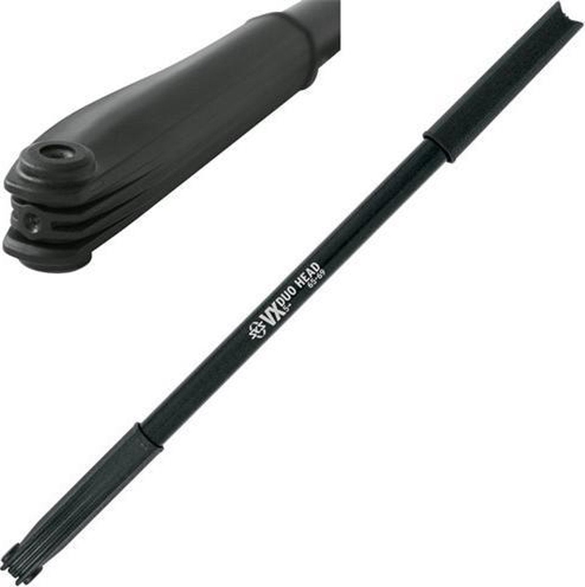 SKS handpomp VX 1 Duokop 345-395mm (zwart) - Fietspomp