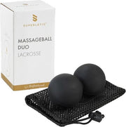 CAPITAL SPORTS Dacso Duo-massagebal - Lacrosse bal - 6 x 12 cm - zelfmassage - fascia training - 100% hardrubber