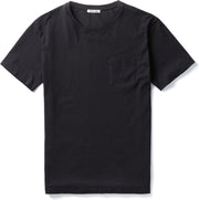 Unrecorded Pocket T-Shirt 155 GSM Black - Unisex - T-Shirts -  Zwart - Size XXL - 100% Organic Cotton - Sustainable T-Shirts