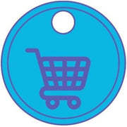 Neutrale winkelwagenmunten € 0