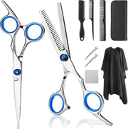 9 delige Professionele KappersSet Blauw in luxe etui