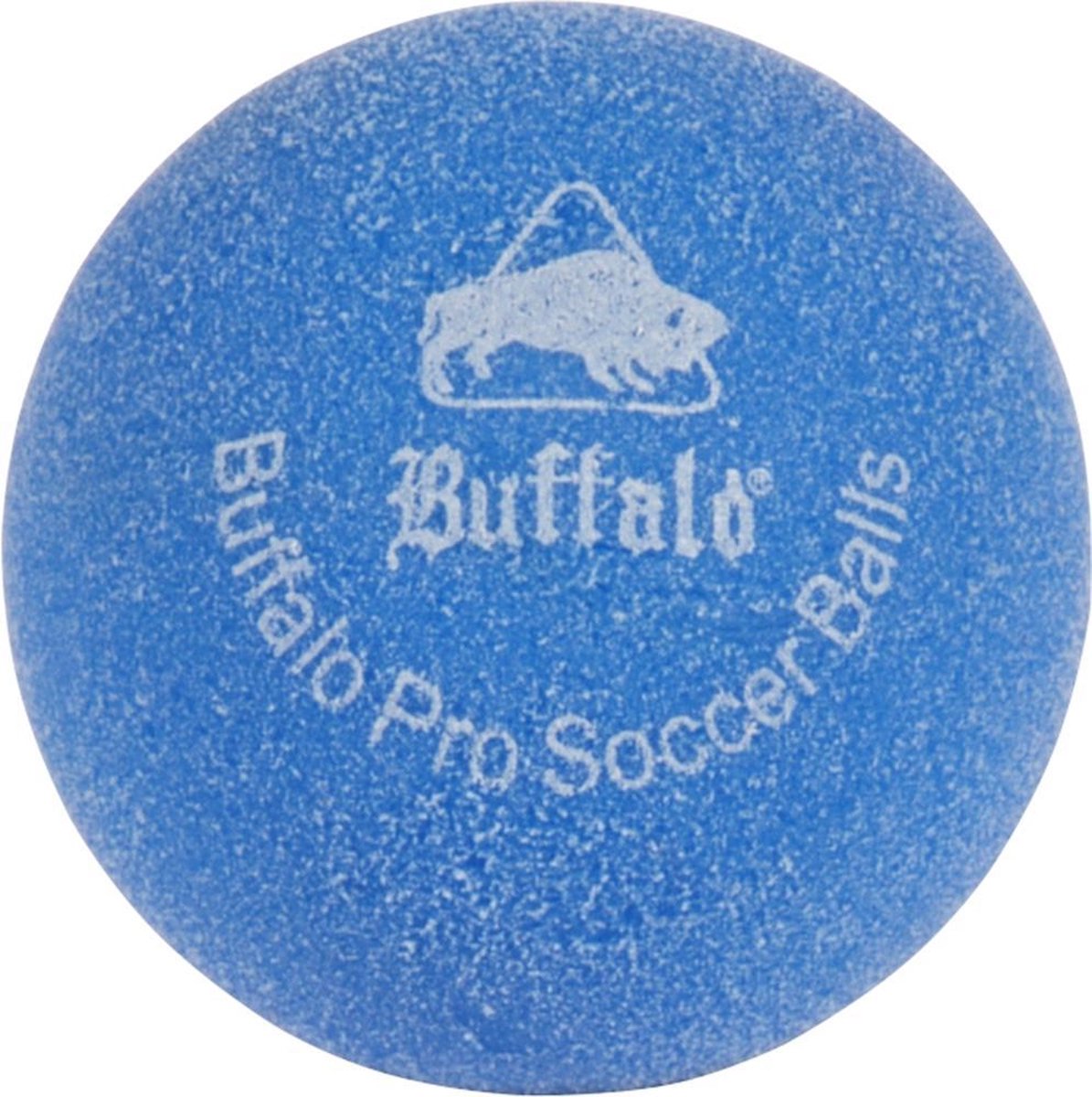 Buffalo Pro Tafelvoetbal balletjes - 6 stuks - blauw