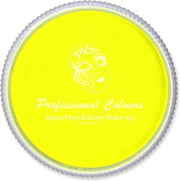 Aqua schmink fluor geel