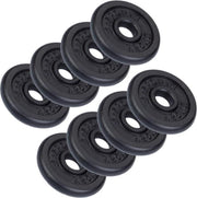 ScSPORTS® 10 kg Halterschijven set - 8 x 1