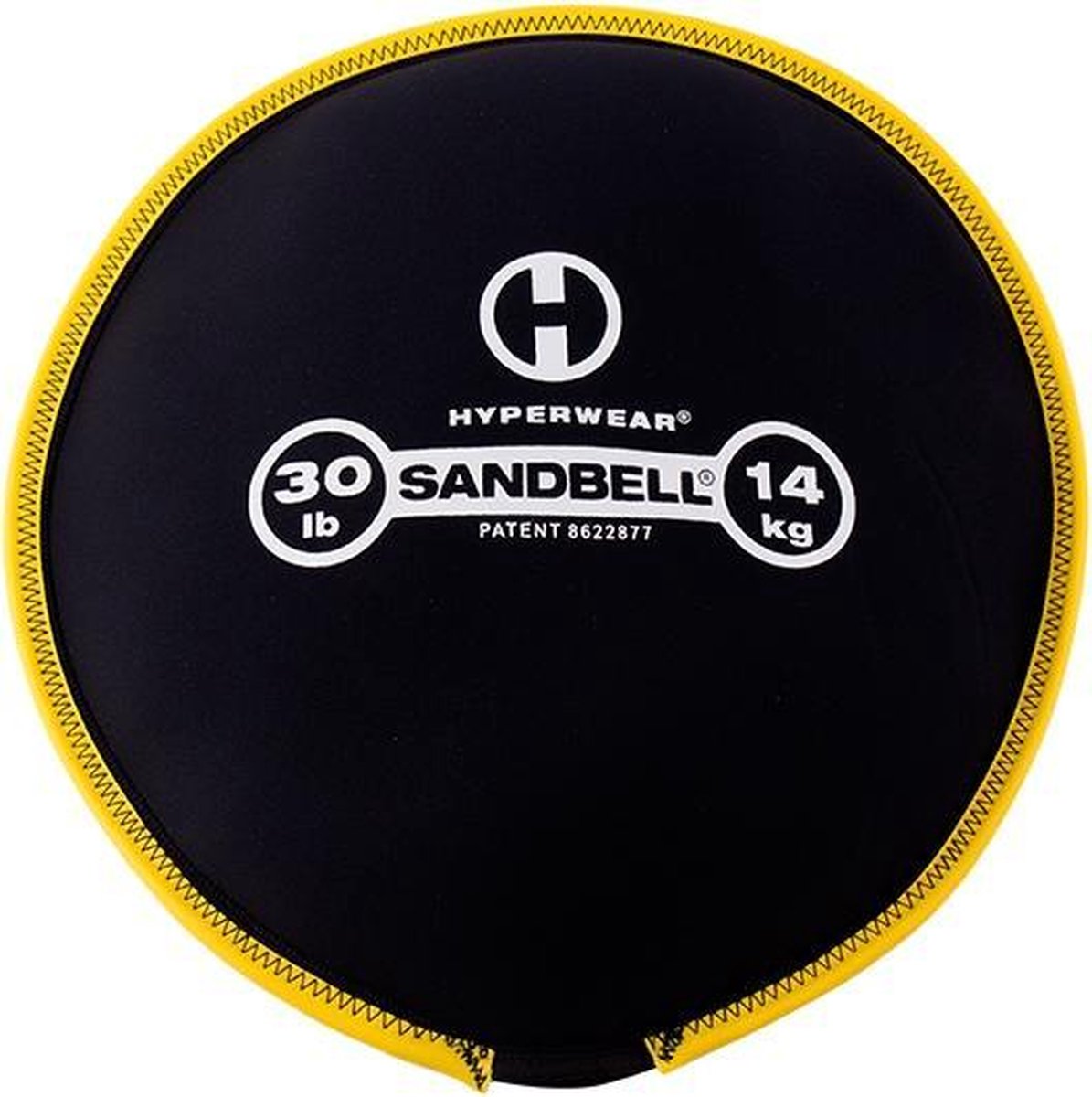 Hyperwear SandBell 14 kg (30 lbs) - geel