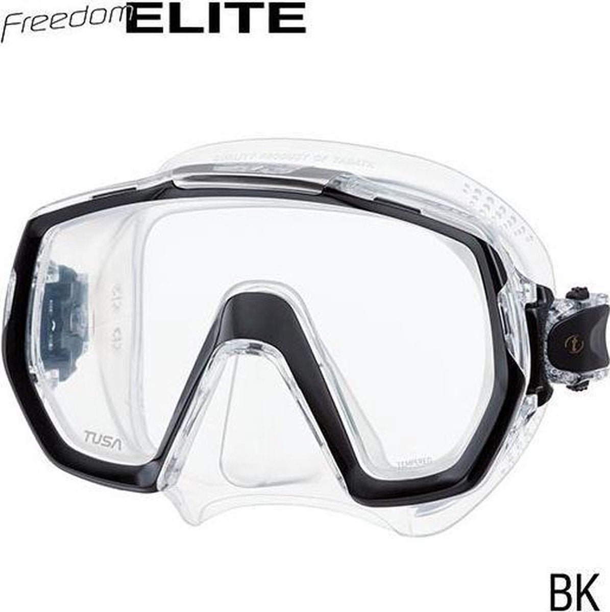TUSA Freedom Elite duikbril - zwart