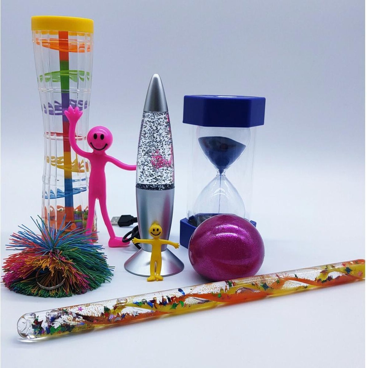 8-delige Visuele Fun Sensorische Buddy Set