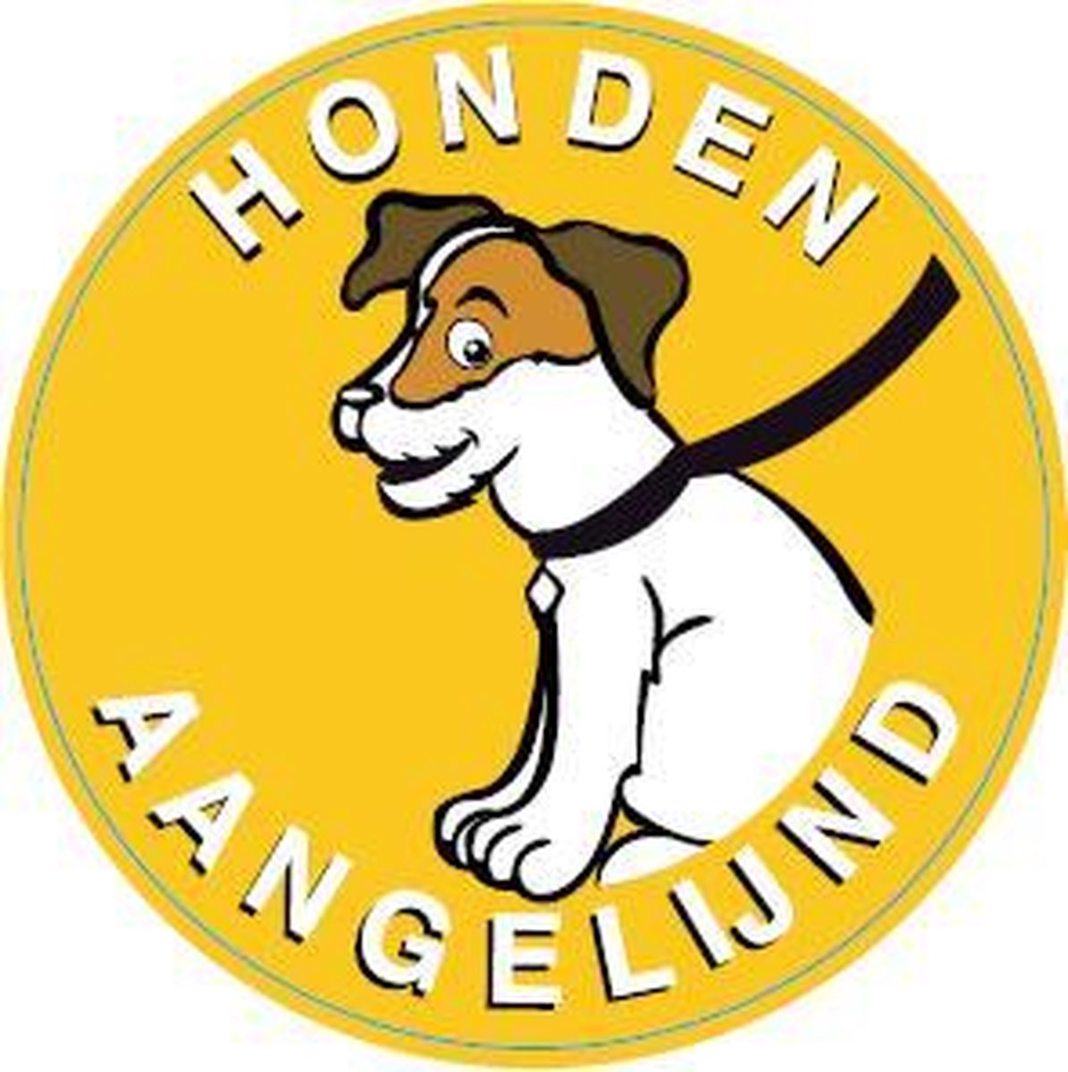 DepoDog Signaalbord Honden Aangelijnd