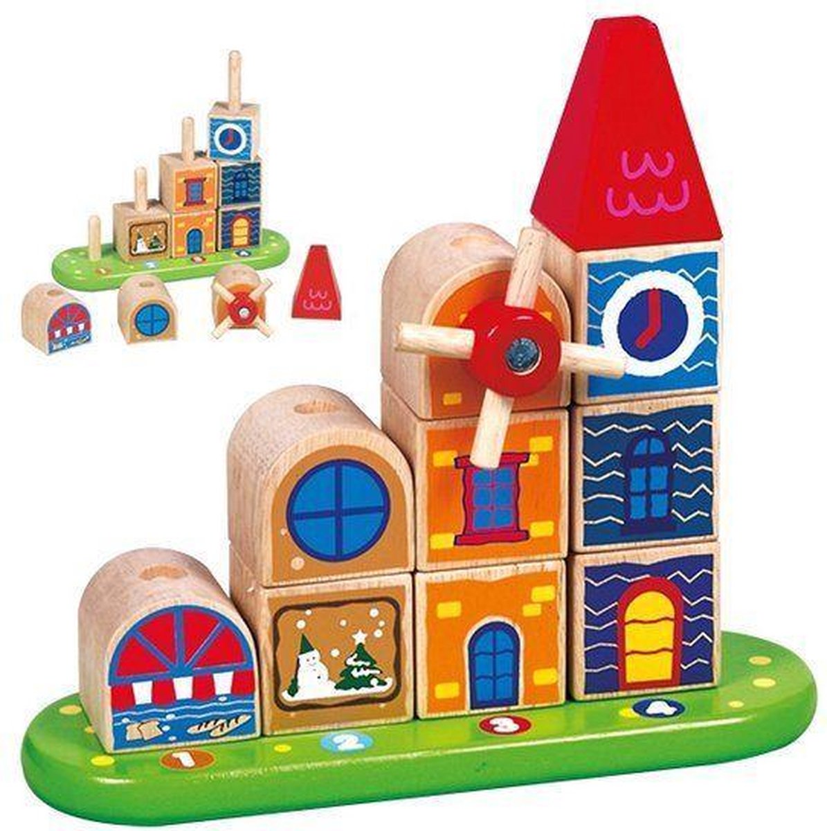 Santoys Stapelblokken Stad