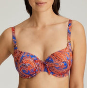Casablanca Bikini Top 4006410 Blue Spice