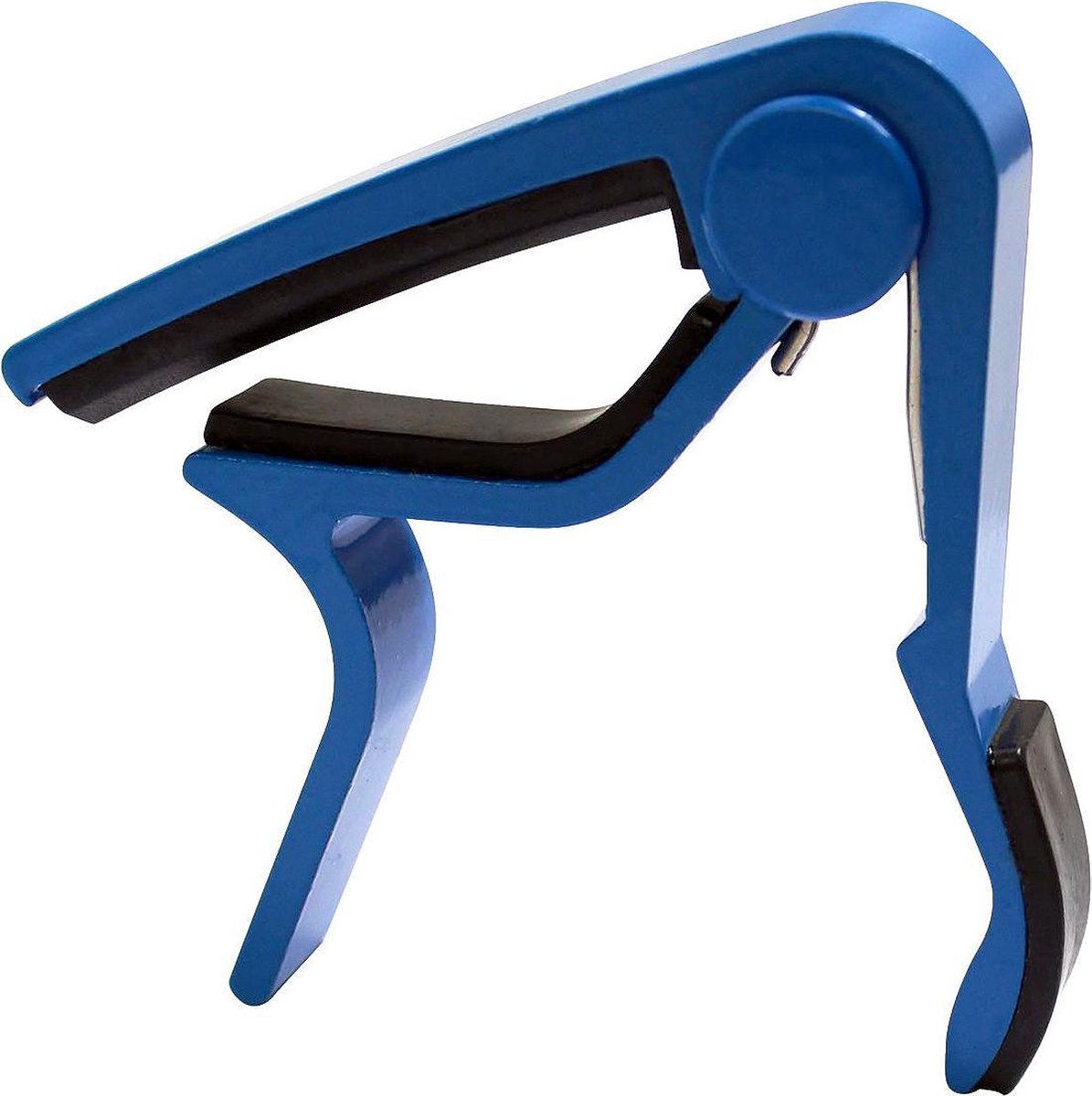 Gitaar Capo Deluxe - voor gitaren met stalen snaren – Blauw