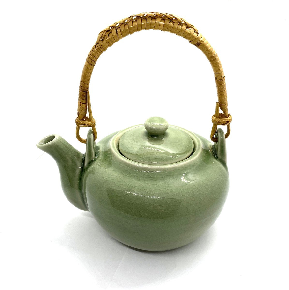 Theepot - Handgemaakt - Celadon groen - 850 ml
