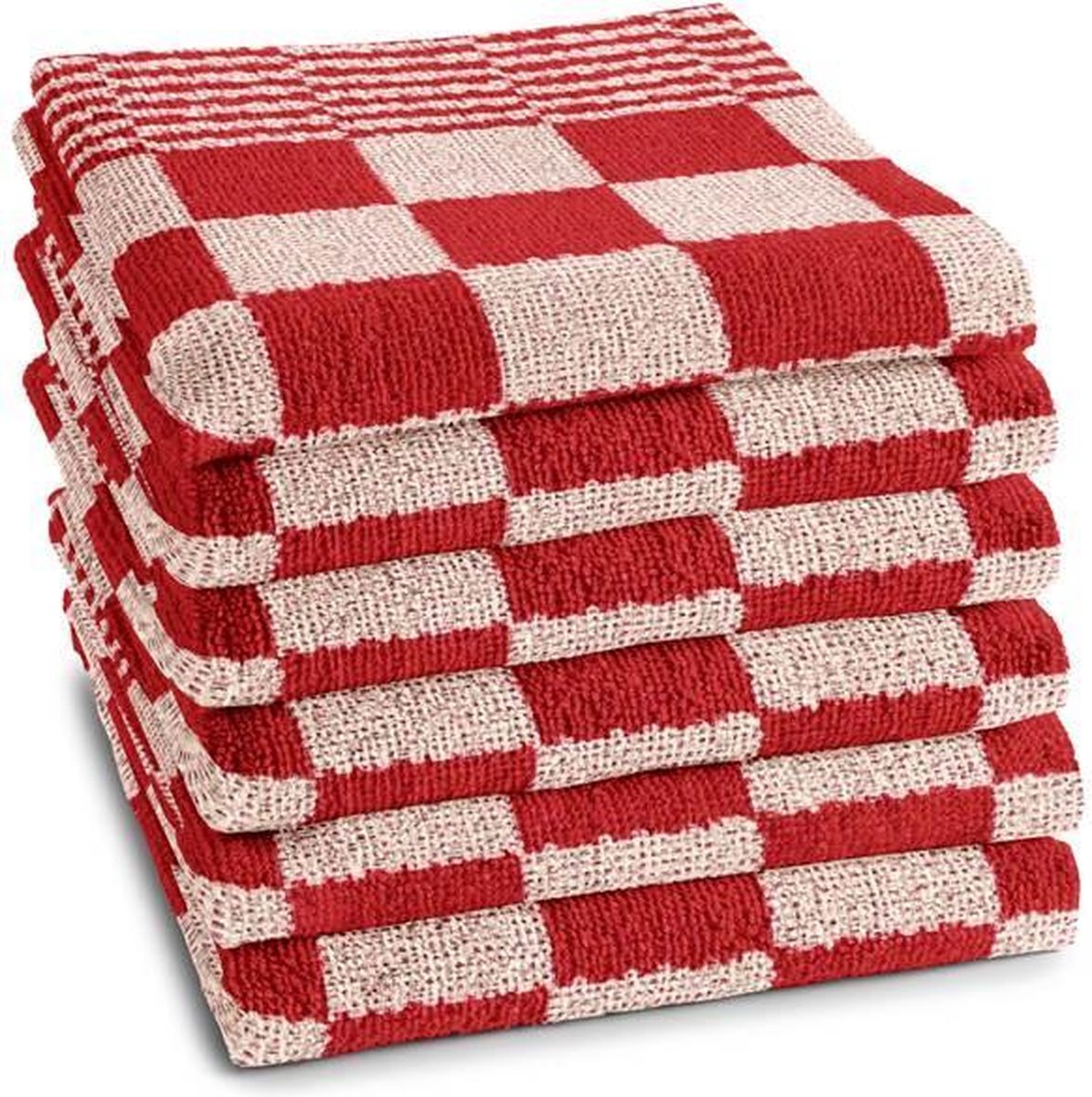 DDDDD Keukendoek Barbeque Red (6 stuks)