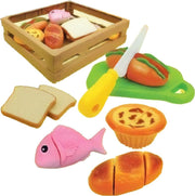 Gerardo's Toys Ontbijtmand Met Eten 23 Cm 8-delig