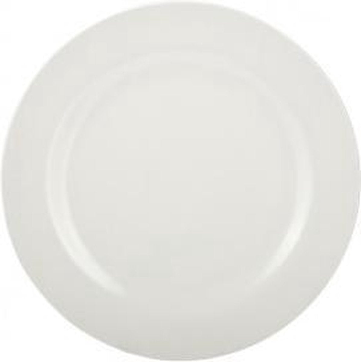 Zak!Designs Bord - Ø 24 cm - Melamine - Wit