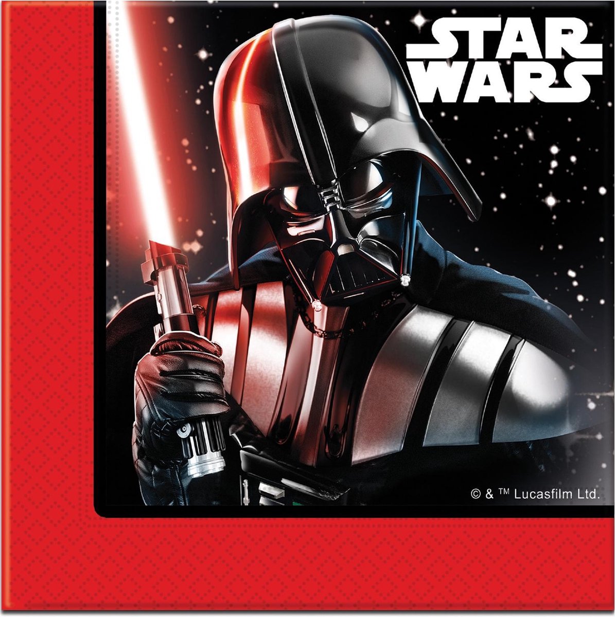 PROCOS - 20 Star Wars Final Battle servetten - Decoratie > Papieren servetten